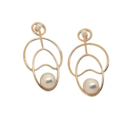 Aurora 'Mylah’ Pearl Fashion Earrings
