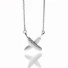 Boh Runga Feather Kisses Pendant | Silver
