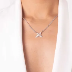 Boh Runga Gold Plated Feather Kisses Pendant