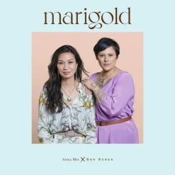 Boh Runga Marigold Locket | Sterling Silver | 55cm