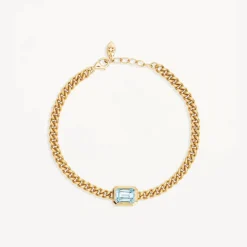 By Charlotte | Calm Your Soul | Blue Topaz | Bracelet | 18cm