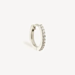 By Charlotte | Celestial | 14k White Gold | Cubic Zirconia | Single Sleeper