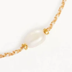 By Charlotte | Eternal Peace | Fresh Water Pearl | 18k Gold Vermeil | Bracelet