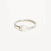 By Charlotte | Kindred | June | Birthstone | Silver | Ring | Size N