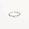 By Charlotte | Lucky Eye | Silver | Ring | Size N
