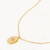 By Charlotte | Shine Your Light | 14k Soild Gold | Diamond | Necklace | 45cm