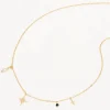 By Charlotte | Stardust | 18k Gold Vermeil | Sapphire | Chocker | 41cm