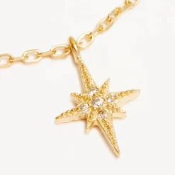 By Charlotte | Stardust | 18k Gold Vermeil | Sapphire | Chocker | 41cm
