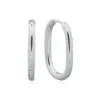 Celesti 'Fresh' Staple Hoop Earrings | Silver