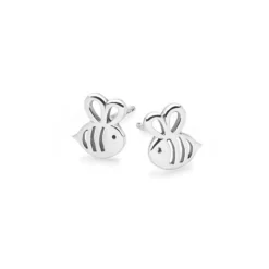 Charlie & Rose "Bee" Stud Earrings | Silver