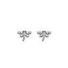 Charlie & Rose Dazzling Dragonfly Earrings | Silver