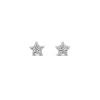 Charlie & Rose Magical Star Earrings | Silver CZ RH