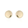 Clarlie & Rose 'Button' Stud Earrings | Silver | Gold Plated
