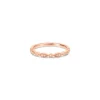9ct Rose Diamond Band Ring