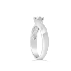 18ct White Gold iamond Solitaire