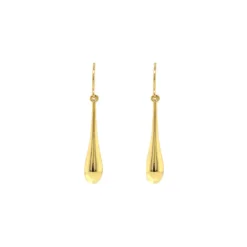 9ct Yellow Gold Drop Earrings