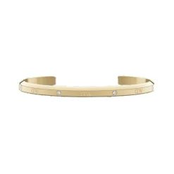Daniel Wellington Classic Lumine Cuff | Gold CZ | Large