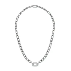 Daniel Wellington Crystal Link Necklace | Silver