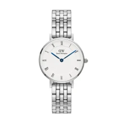 Daniel Wellington Petite Roman Numerals 5-Link Watch | Silver