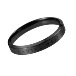 DW Classic Blk Steel Ring