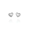 Evolve | Mini Heart | Silver | Stud Earrings