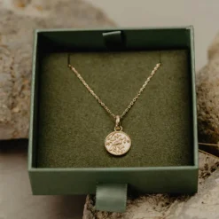 Evolve | Tui Coin | Yellow Gold Plated | Necklace