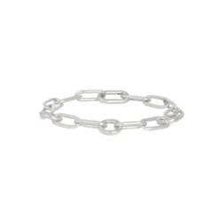 Evolve Statement Link | Sterling Silver | 19cm