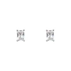 Grace 'Azure' Elegance Earrings | Silver CZ