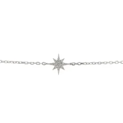 Grace 'Brilliance' Star Bracelet | Silver CZ RH
