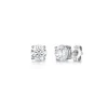 Grace 'Simplicity' 5mm Stud Earrings | Silver CZ RH