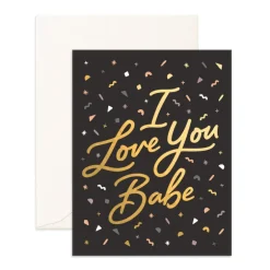 I Love You Babe Greeting Card