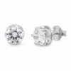 18k Diamond Stud Earrings