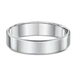 9K White Gold Wedding Band (W)