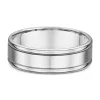 9K White Gold Wedding Band (Z)