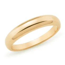 9k Yellow Gold Domed Ring