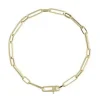 9k Yellow Gold Paper Link Bracelet