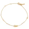 KA Vacanza Bracelet (18k Gold Plate) FW Pearl