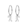 Karen Walker Runaway Girl Sleeper Earrings | Sterling Silver