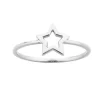 Karen Walker Silver Mini Star Ring