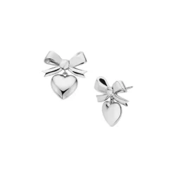 Karen Walker Superlove Bow Earrings | Sterling Silver
