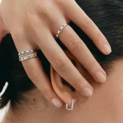 Kirstin Ash | Elysium | Silver | Fine Hoops