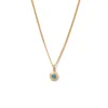 Kirstin Ash | Londan Blue Topaz | September | Birth Stone | Gold Plated | Necklace