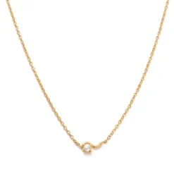 Kirstin Ash | Ripple | Gold Plated | Fresh Water Plated | Necklace