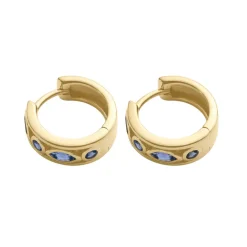 Kirstin Ash | Synergy | 18k Gold Plated | Hoop Earrings