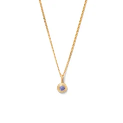 Kirstin Ash | Tanzanite | December | Birth Stone | Gold Plated | Necklace