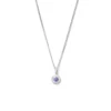Kirstin Ash | Tanzanite | Dec | Birth Stone | Silver | Necklace