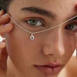 Kirstin Ash | Tanzanite | Dec | Birth Stone | Silver | Necklace