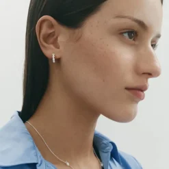 Kirstin Ash | Velvet Swirl | Silver | Fresh Water Pearl | Necklace