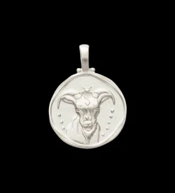Kirstin Ash Capricorn Zodiac Silver Pendant