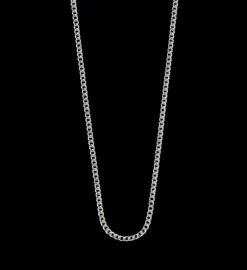 Kirstin Ash Silver Bespoke Curb Chain 40-45cm